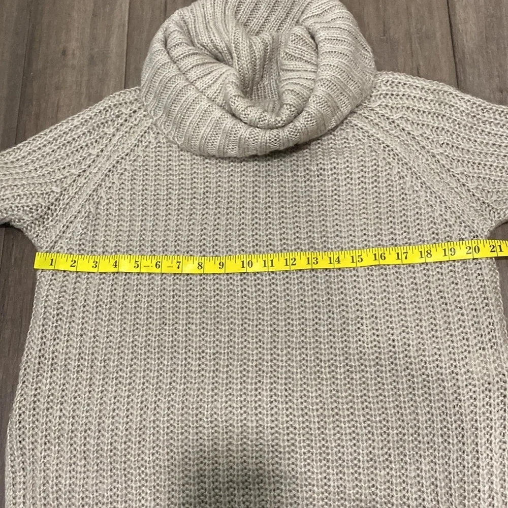 Dreamers oversized sweater‎ turtleneck beige C7354